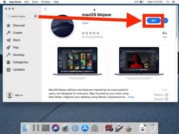 Mac app store os x installer 1