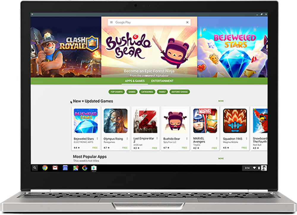 Install play store on chromebook